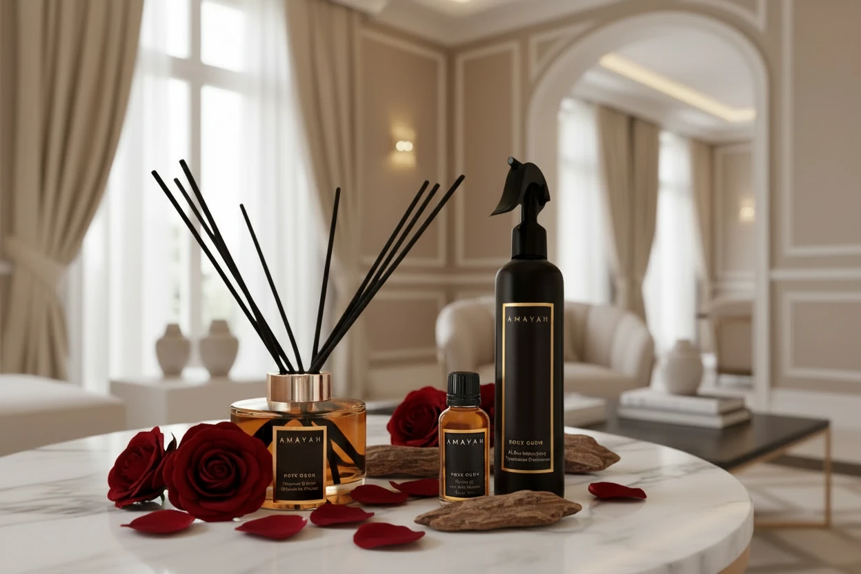 "روزعود" برائحة الورد و العود