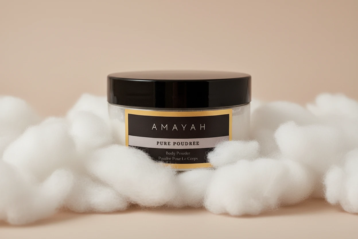 بودرة الجسم "بيور بودري" برائحة بودرة و مسك