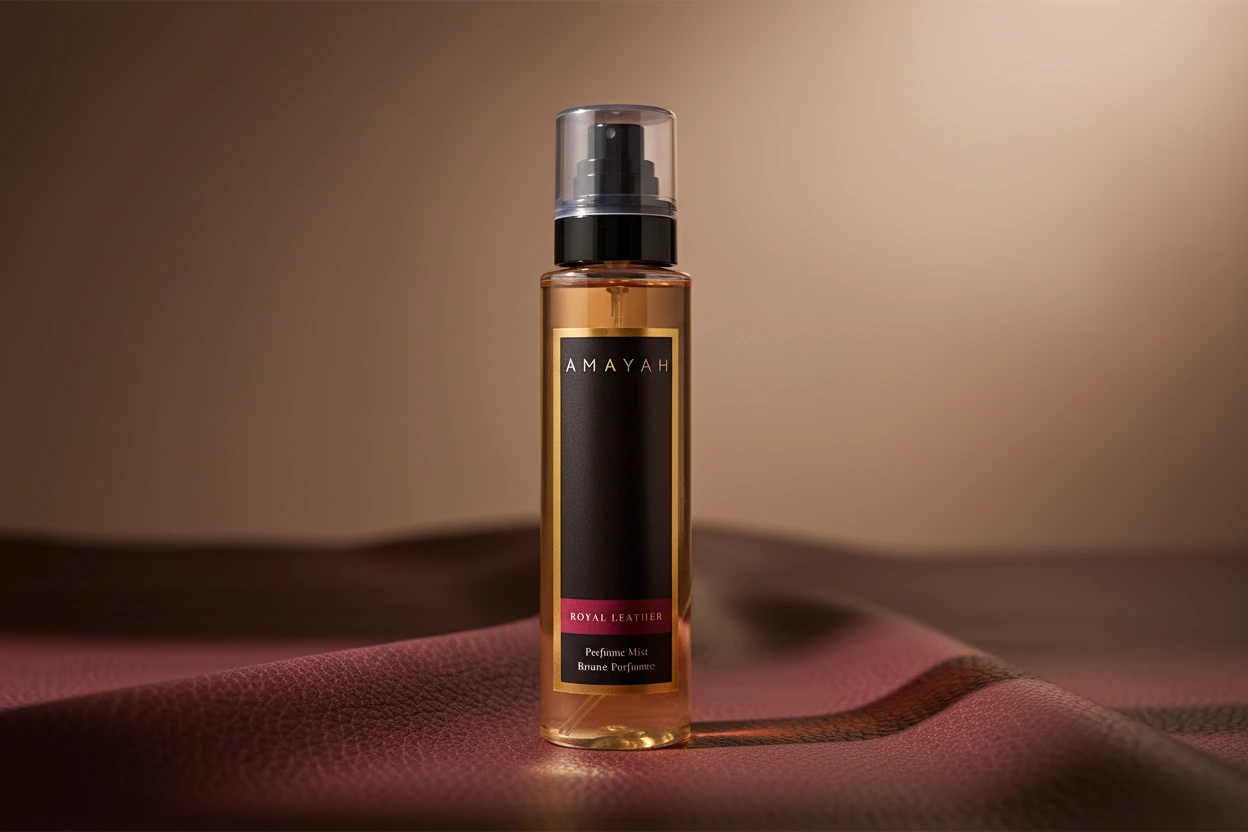 عطر الجسم "رويال ليذر" برائحة الجلد و برقوق